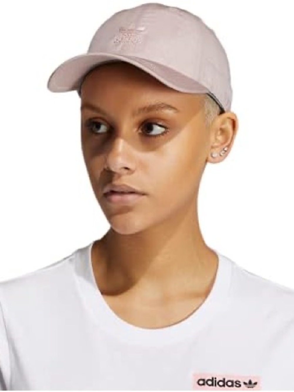 Adidas original light pink nylon cap